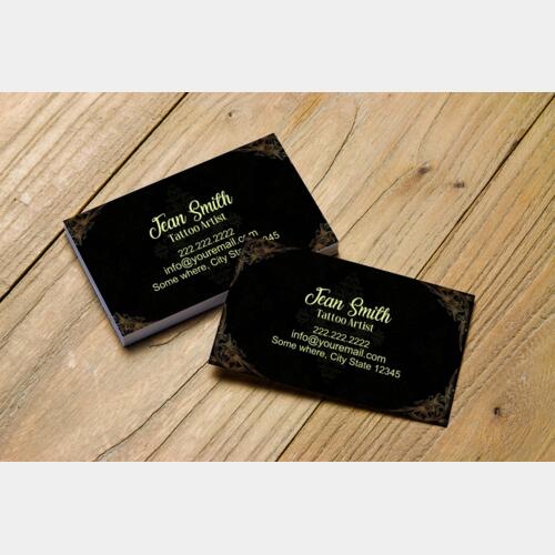 Tattoo Artist Calling Card - Frame Thumbnail