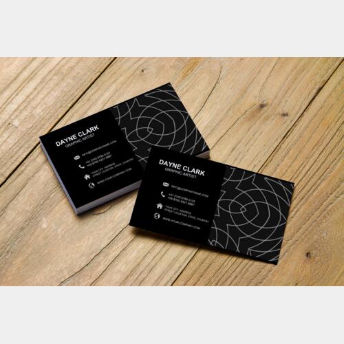 Tattoo Artist Calling Card - Minimalist Thumbnail