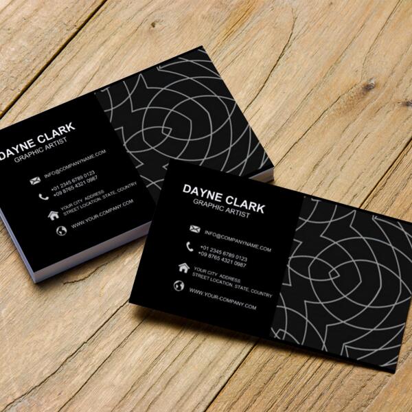 Tattoo Artist Calling Card - Minimalist Thumbnail