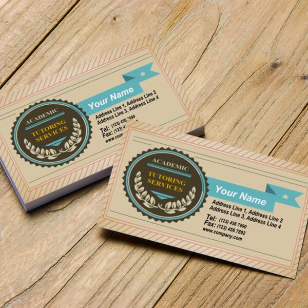 Education Calling Card - Retro Thumbnail