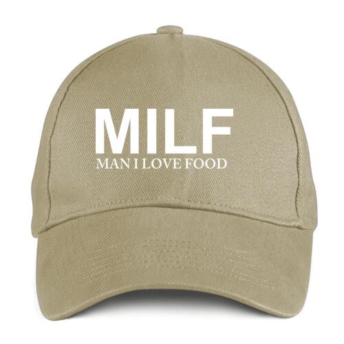 MILF Man I Love Food Statement Customized Caps Thumbnail