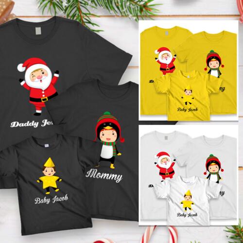 Santa Family Clipart Family Shirt Thumbnail
