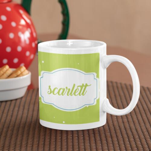 Be Joyful Christmas Reindeer Editable Name Thumbnail