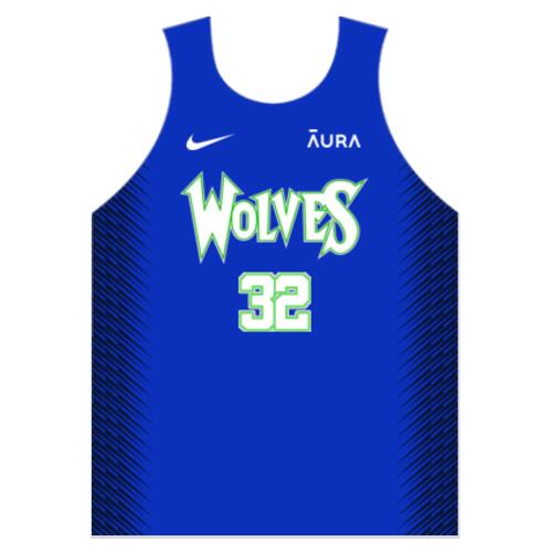 Team Wolves Plain Jersey Sando JST-03 Thumbnail