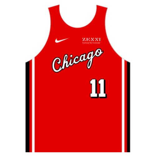 Team Chicago Plain Jersey Sando JST-04 Thumbnail
