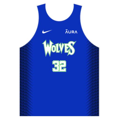 Team Wolves Plain Jersey Sando JST-04 Thumbnail