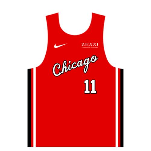 Team Chicago Plain Jersey Sando JST-05 Thumbnail