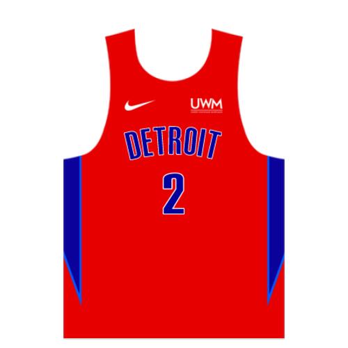 Team Detroit Plain Jersey Sando JST-05 Thumbnail