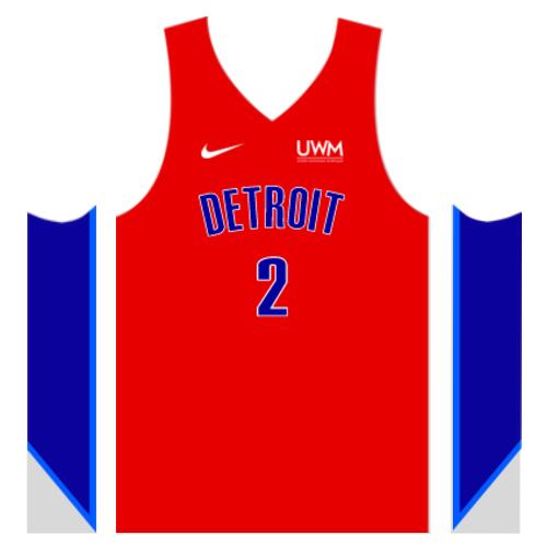 Team Detroit Plain Jersey Sando JST-07 Thumbnail