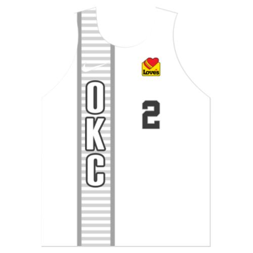 Team OKC Lines and Pattern Jersey Sando JST-03 Thumbnail