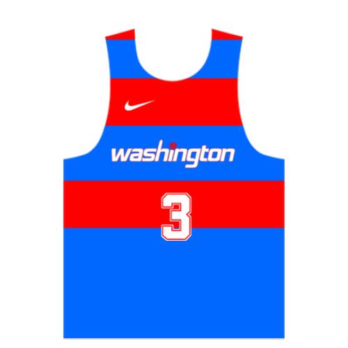 Team Washington Lines and Pattern Jersey Sando JST-05 Thumbnail