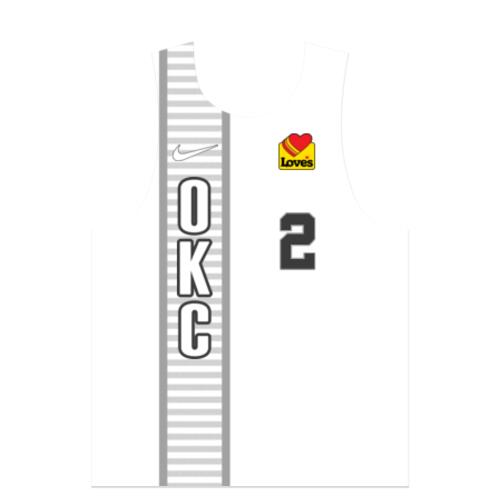 Team OKC Lines and Pattern Jersey Sando JST-05 Thumbnail