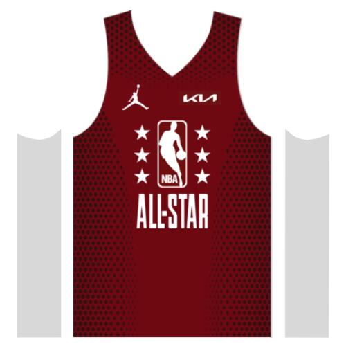 Team ALL-STAR Lines and Pattern Jersey Sando JST-07 Thumbnail