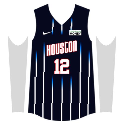 Team Houston Lines and Pattern Jersey Sando JST-10 Thumbnail
