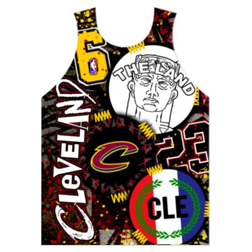 Team Cleveland 2 Full Print Jersey Sando JST-03 Thumbnail