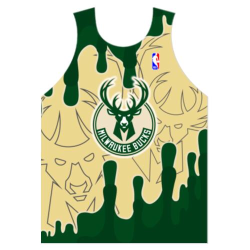 Team Bucks 1 Full Print Jersey Sando JST-03 Thumbnail