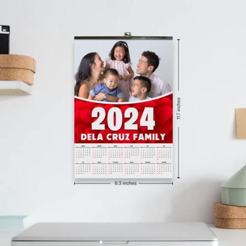 Customizable Family Design - C2S A4 Calendar - PCR-1 Thumbnail