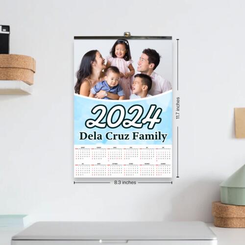 Customizable Family Design - C2S A4 Calendar - PCR-2 Thumbnail