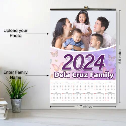 Customizable Family Design - C2S A3 Calendar - PCR-5 Thumbnail