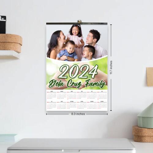 Customizable Family Design - C2S A4 Calendar - PCR-6 Thumbnail