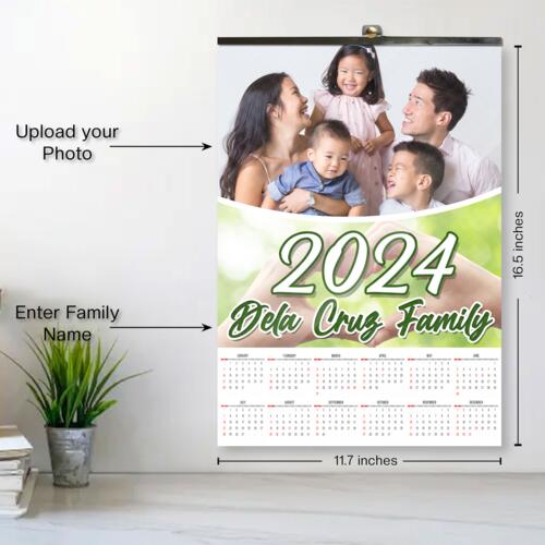 Customizable Family Design - C2S A3 Calendar - PCR-6 Thumbnail