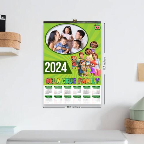Customizable Cocomelon Design - C2S A4 Calendar - PCR-35 Thumbnail