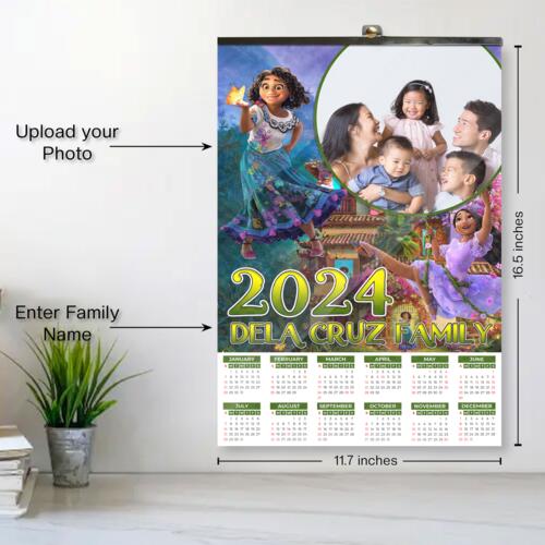 Customizable Encanto Design - C2S A3 Calendar - PCR-36 Thumbnail