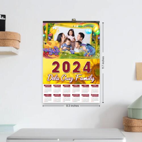 Customizable Winnie-the-Pooh Design - C2S A4 Calendar - PCR-37 Thumbnail