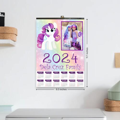 Customizable Unicorn Design - C2S A4 Calendar - PCR-38 Thumbnail