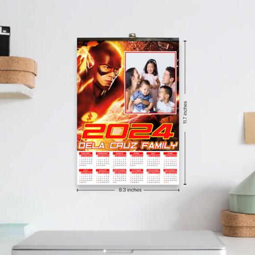 Customizable The Flash Design - C2S A4 Calendar - PCR-22 Thumbnail