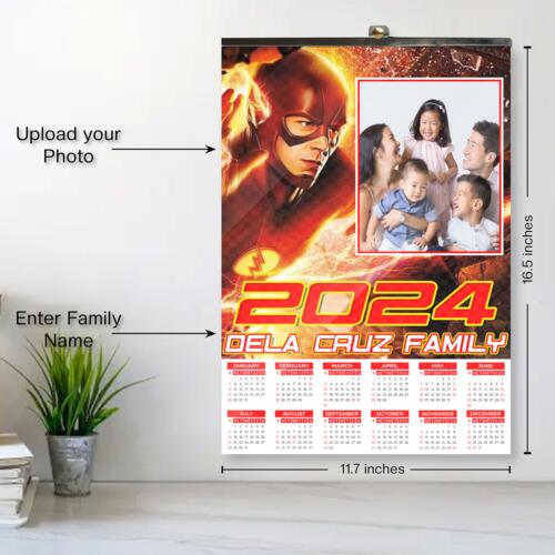 Customizable The Flash Design - C2S A3 Calendar - PCR-22 Thumbnail