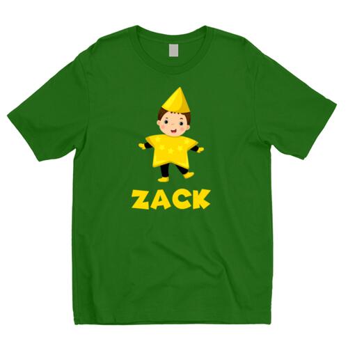 Kid in Star Costume Design w/ Editable Name - CHF-04 Thumbnail