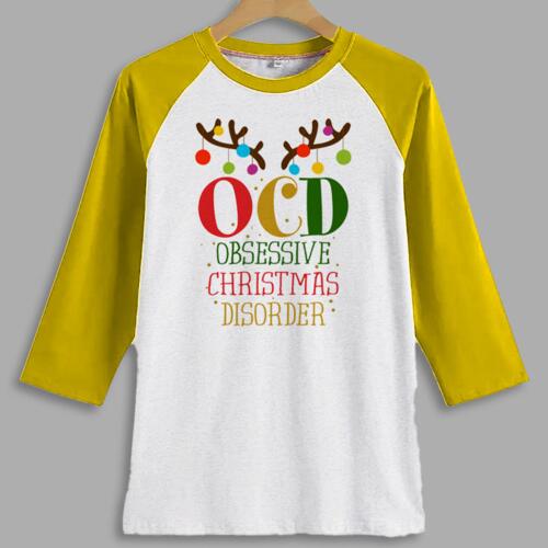 OCD Obesessive Christmas Disorder, Christmas Funny Design - ND-14 Thumbnail