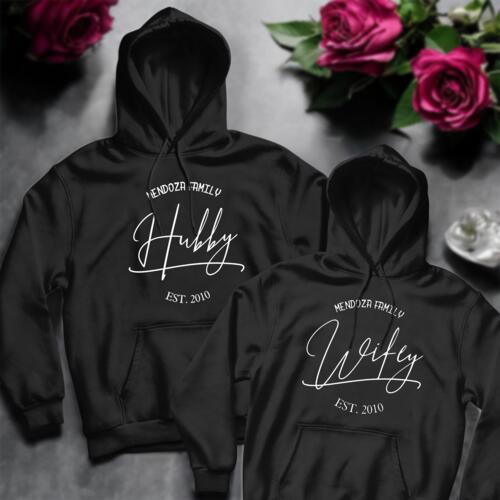 Hubby and Wifey with Family Name Thumbnail