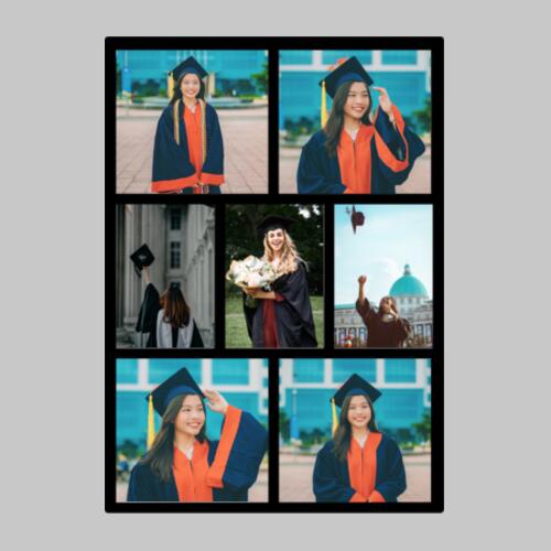 Personalized Photo Collage on Sintra Board - CL10 Thumbnail