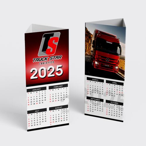 3.5 x 7.6 Trifold Calendar Thumbnail