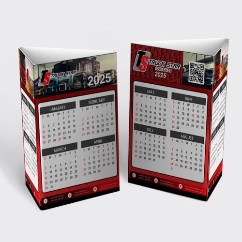 6 x 4.5" Trifold Calendar Thumbnail
