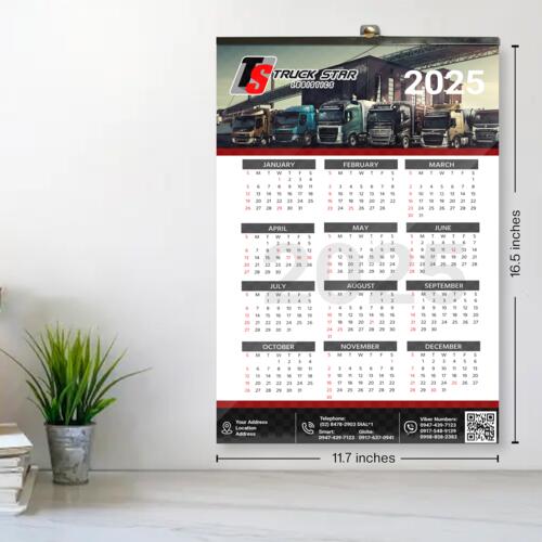 Poster A3 Wall Calendar Thumbnail