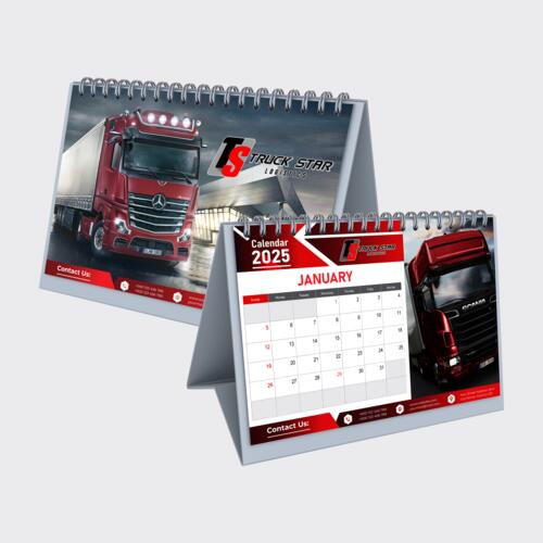 Hardboard Spring A5 Calendar (6 Sheets) Thumbnail