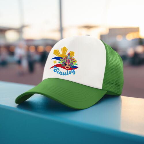 Sinulog, Cebu Philippines, Sinulog Festival, Sinulog Trucker Cap, Sto. Niño, Cebu Philippines - MAS-012 Thumbnail