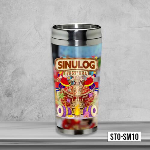 Sinulog Festival, Sto. Niño, Sinulog Festival, Sinulog Stainless Tumbler, Sto. Niño, Cebu Philippines - STO-SM10 Thumbnail