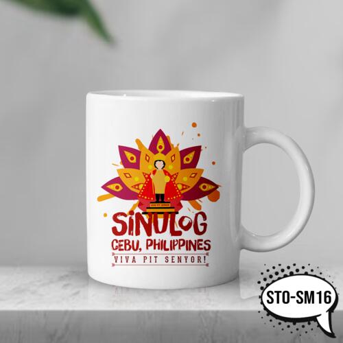 Sinulog, Cebu Philippines, Viva Pit Senyor!, Sinulog Festival, Sinulog Mug, Sto. Niño, Cebu Philippines - STO-SM16 Thumbnail