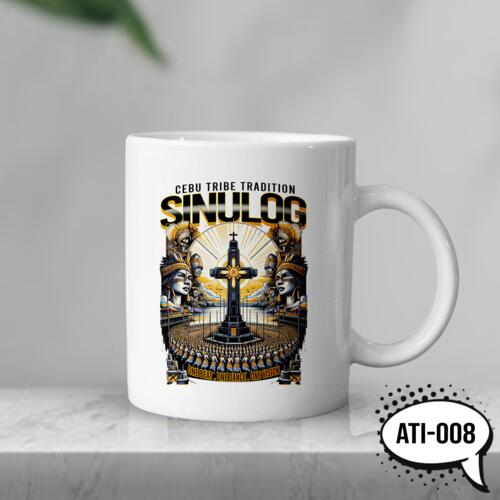 Cebu Tribe Tradition, Sinulog, Sinulog Festival, Sinulog Mug, Sto. Niño, Cebu Philippines - ATI-008 Thumbnail