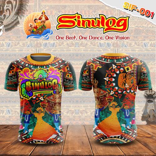 Sinulog Festival, Sinulog Full Print Shirt - SIF-001 Thumbnail