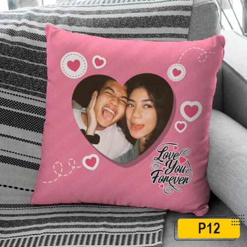 Love You Forever, Customizable Image, Customizable Image, Perfect Pillow for Couple - P12 Thumbnail