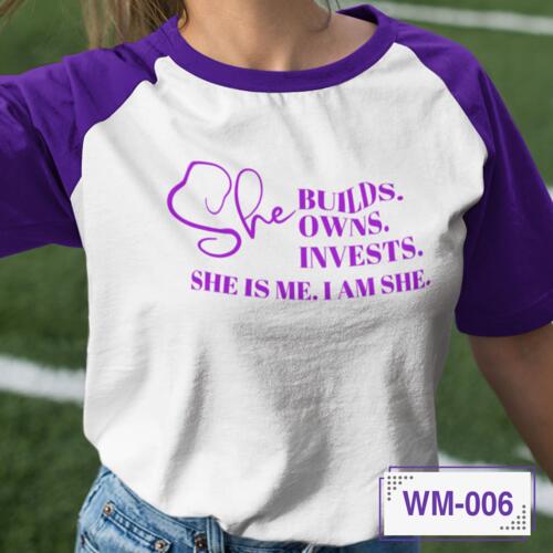 She Build. Owns. Invests. She is me, I am she, Women's Month - WM-006 Thumbnail