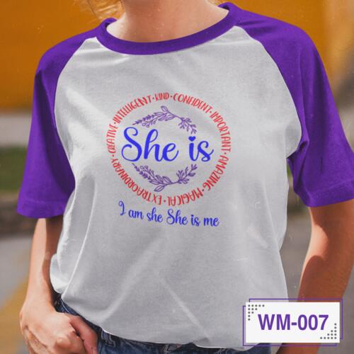 She is Extraordinary, Creative, Intelligent, Kind, Confident, Important, Amazing, Magical, Women's Month - WM-007 Thumbnail