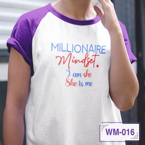 Millionaire Mindset. I am she, She is me, Women's Month - WM-016 Thumbnail