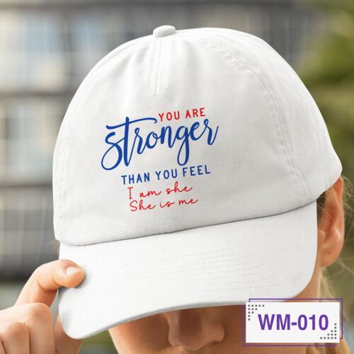 You are Stronger than you feel, I am she, She is me - WM-010 2 Thumbnail