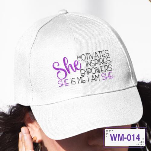 She Motivates. She Inspires. She Empowers. She is me, I am she - WM-014 2 Thumbnail